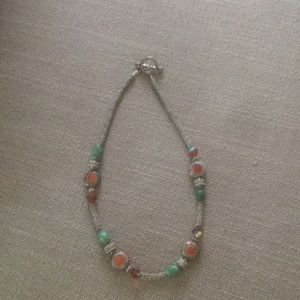 A beautiful necklace bought in Santa Fe.